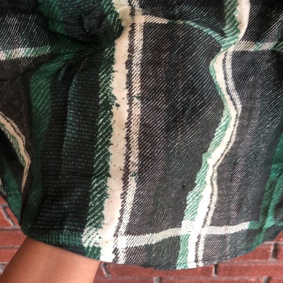 Roberto Verino green plaid top-size- 14 - Picture 4 of 15